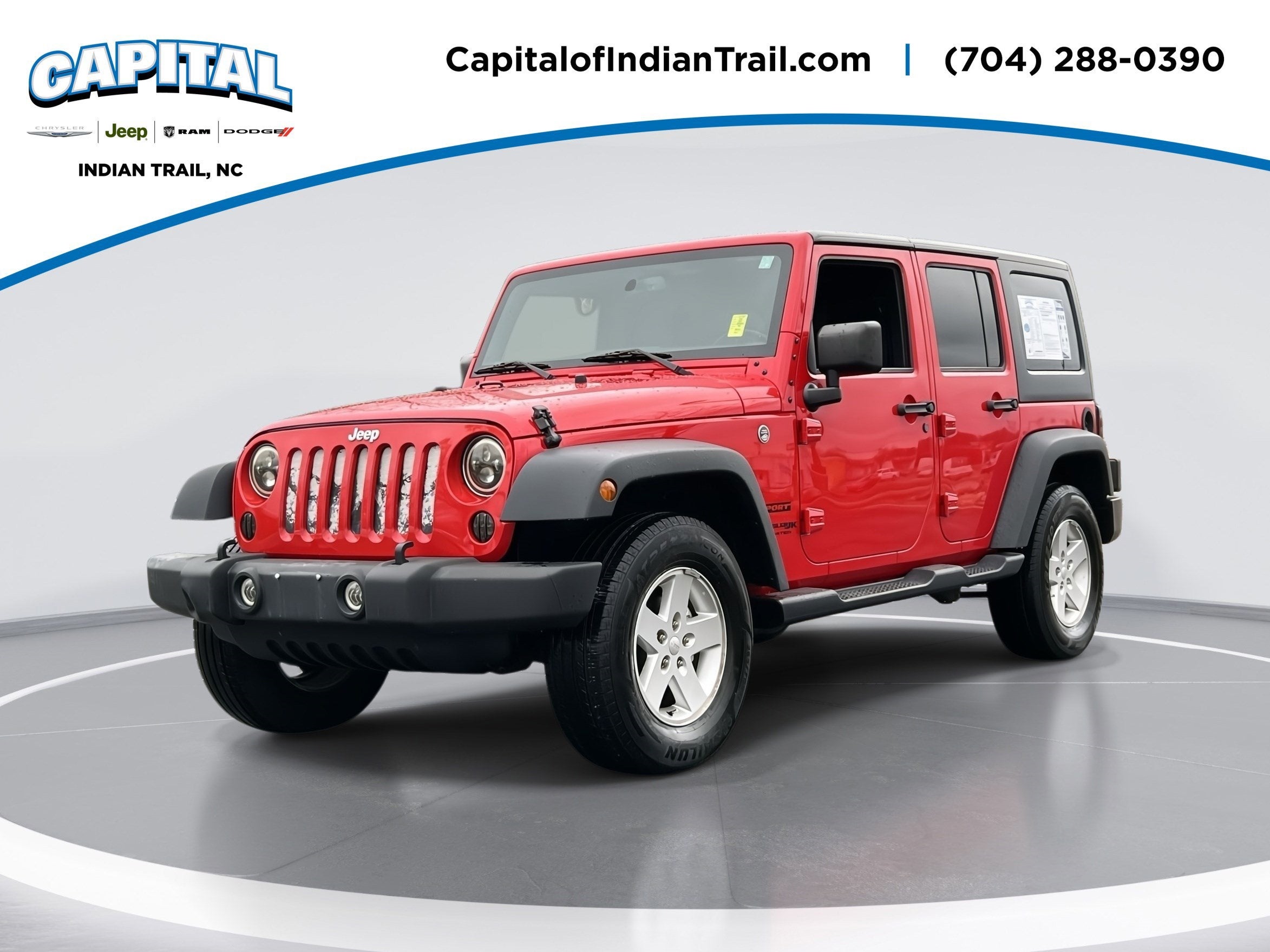 2018 Jeep Wrangler JK Unlimited Sport S