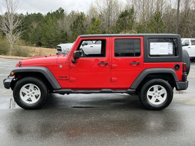 2018 Jeep Wrangler JK Unlimited Sport S