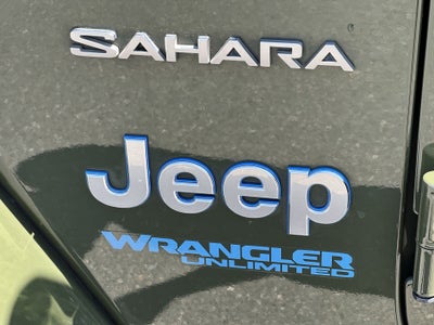 2022 Jeep Wrangler 4xe Unlimited Sahara