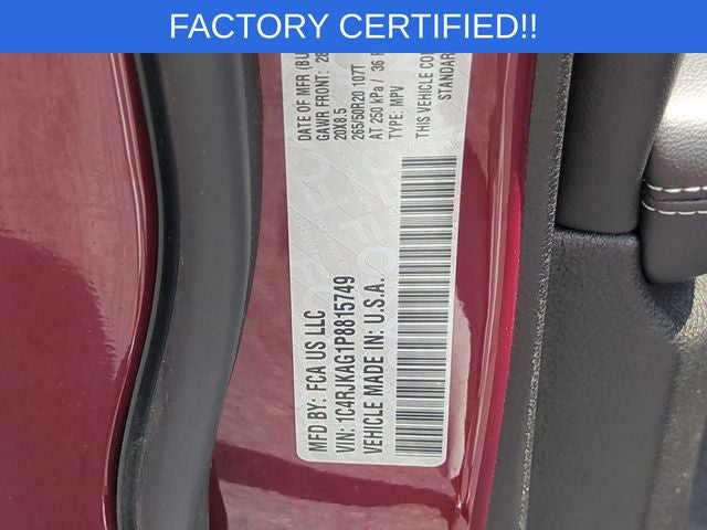 2023 Jeep Grand Cherokee L Altitude