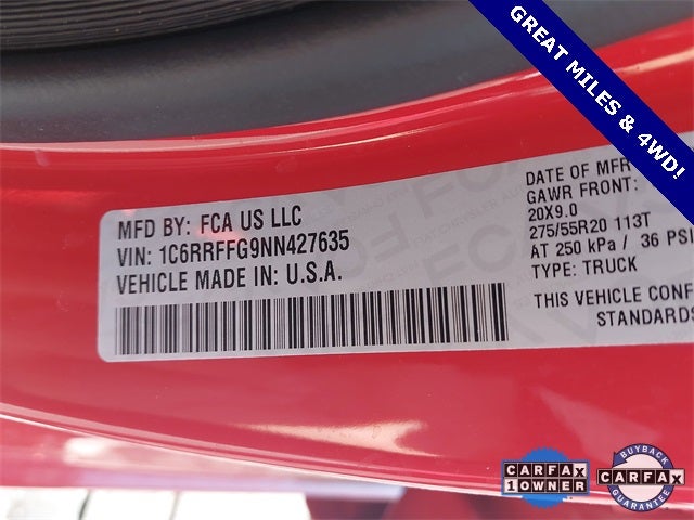 2022 RAM 1500 Big Horn/Lone Star