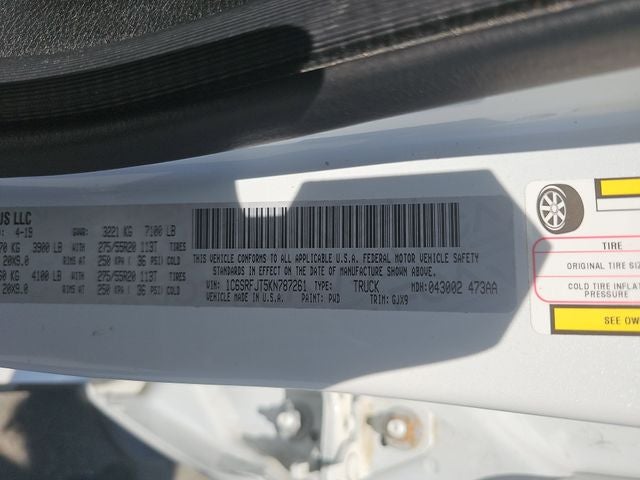 2019 RAM 1500 Laramie