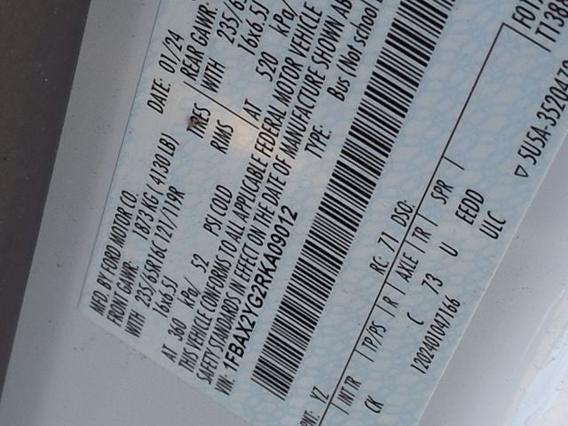 2024 Ford Transit-350 XLT