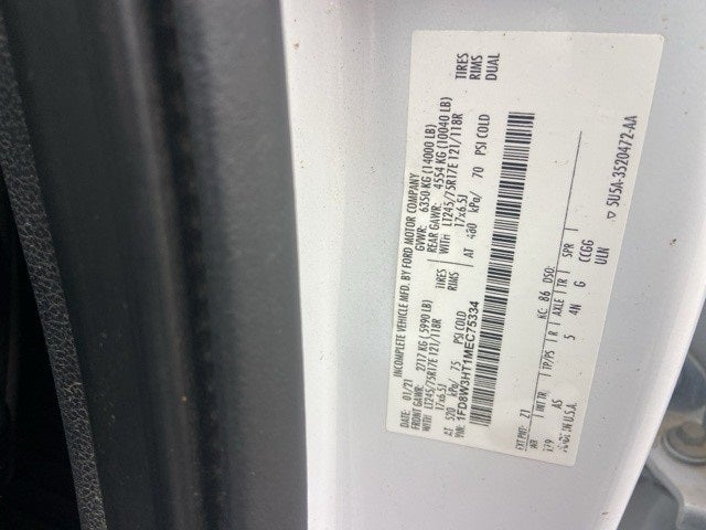 2021 Ford F-350SD XL DRW FLAT PLATFORM GOOSENECK BODY