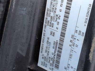 2023 Ford E-350SD BOX VAN W/ RAMP Cutaway