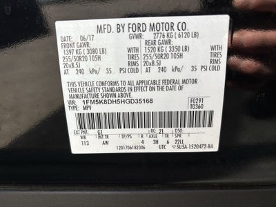 2017 Ford Explorer XLT