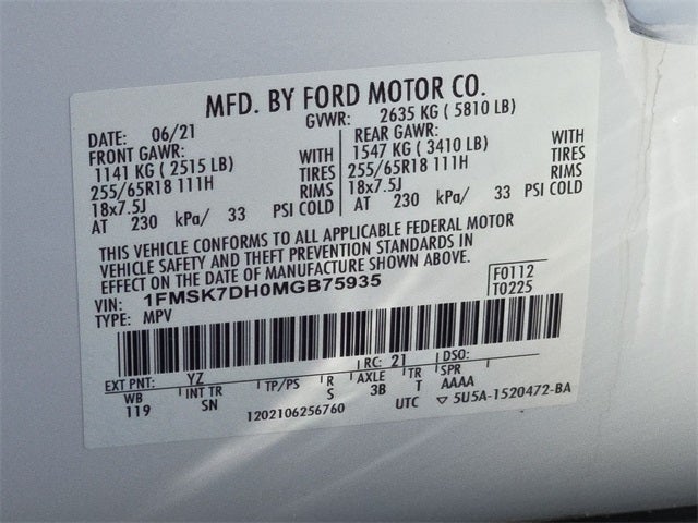 2021 Ford Explorer XLT