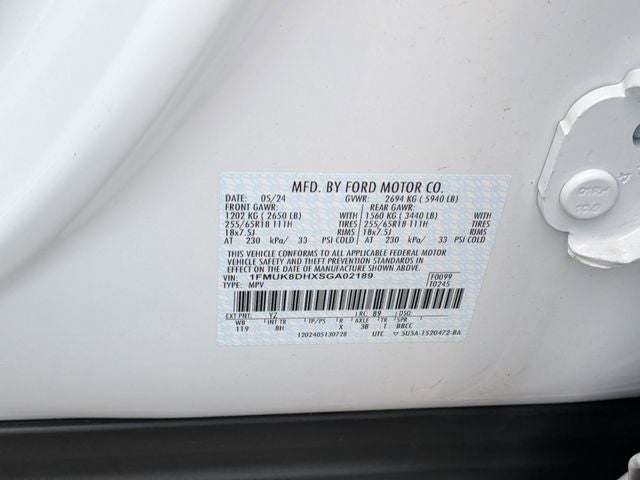 2025 Ford Explorer Active