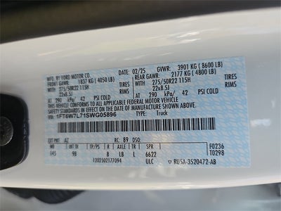 2025 Ford F-150 Lightning Platinum