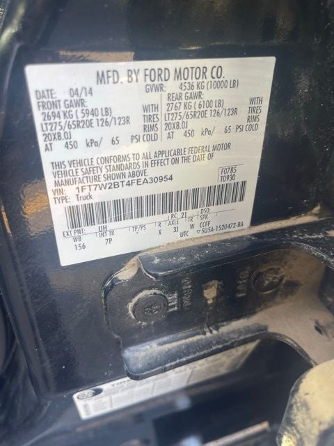 2015 Ford F-250SD Platinum