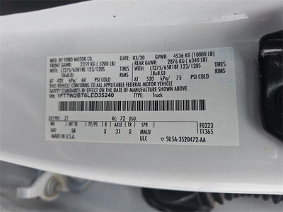 2020 Ford F-250SD Lariat