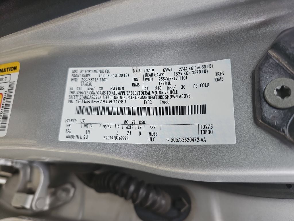 2019 Ford Ranger XLT