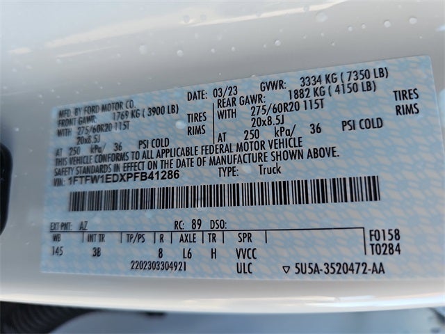 2023 Ford F-150 Platinum