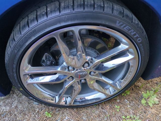 2016 Chevrolet Corvette Stingray Laguna Blue Chrome Wheels