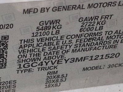 2021 Chevrolet Silverado 3500HD High Country