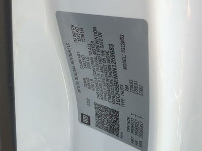 2022 Chevrolet Colorado Work Truck