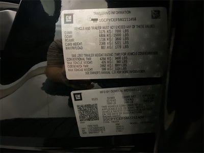 2021 Chevrolet Silverado 1500 Custom Trail Boss