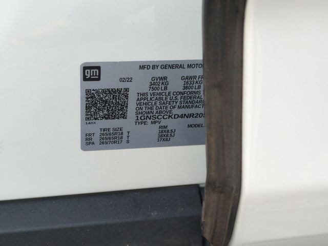 2022 Chevrolet Suburban LT