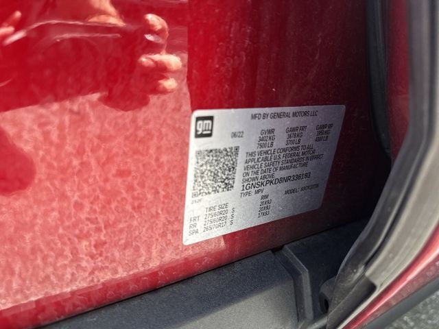 2022 Chevrolet Tahoe Z71