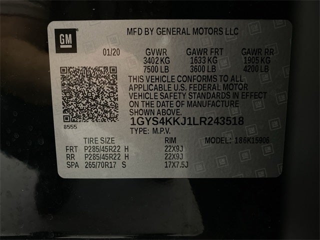 2020 Cadillac Escalade ESV Platinum Edition