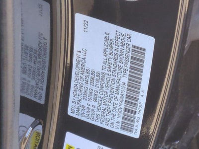 2022 Honda Accord Sport Special Edition