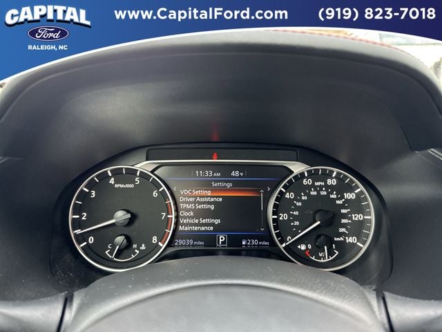 2025 Nissan Altima 2.5 SR