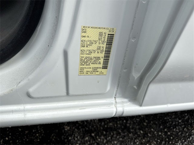 2014 Nissan NV3500 HD Cargo SV High Roof