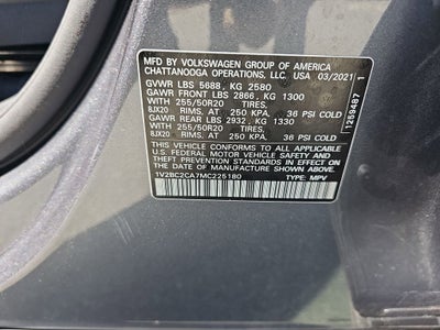 2021 Volkswagen Atlas Cross Sport 2.0T SEL
