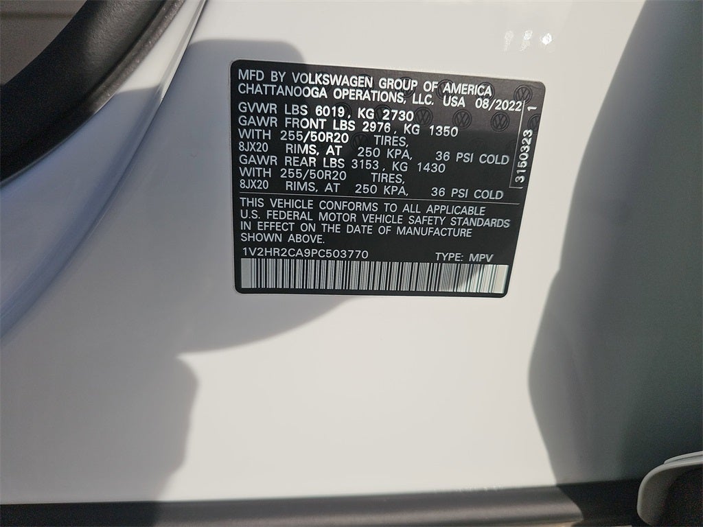 2023 Volkswagen Atlas 3.6L V6 SE w/Technology