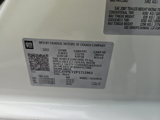 2023 Chevrolet Silverado 2500HD LTZ