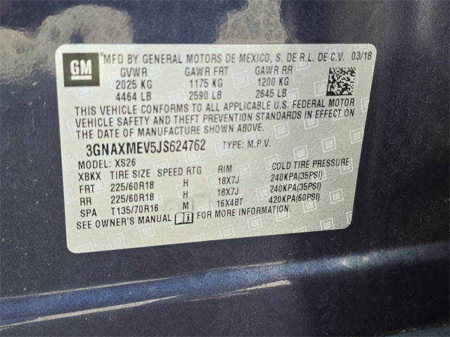 2018 Chevrolet Equinox Premier