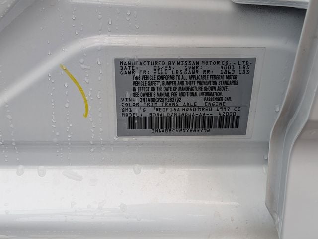 2025 Nissan Sentra SV