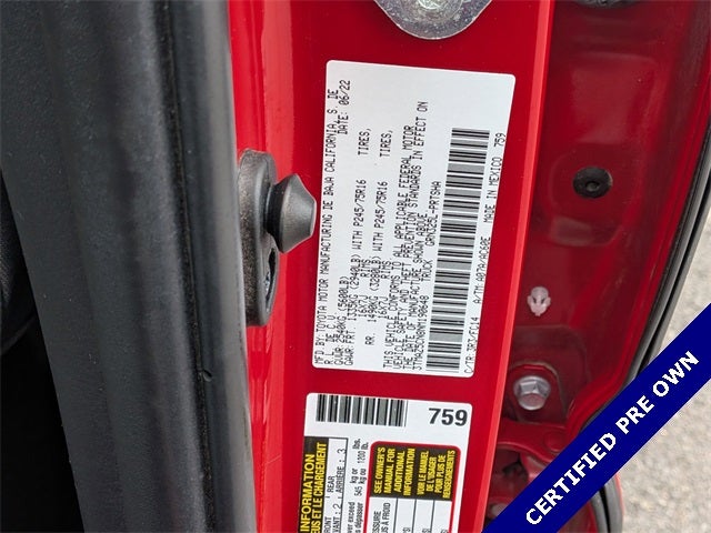 2022 Toyota Tacoma SR5 V6