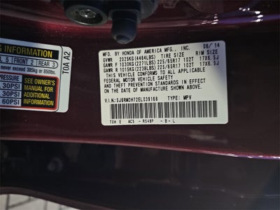 2014 Honda CR-V EX-L