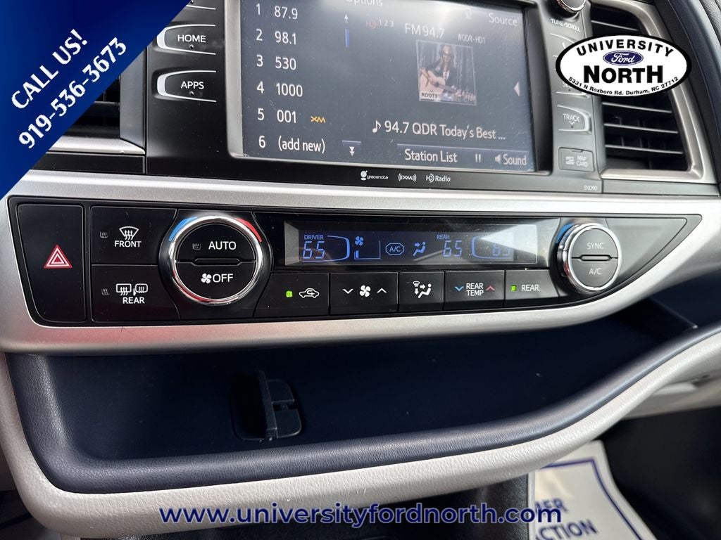 2019 Toyota Highlander XLE