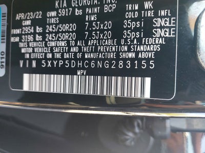 2022 Kia Telluride SX