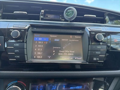 2016 Toyota Corolla S Plus