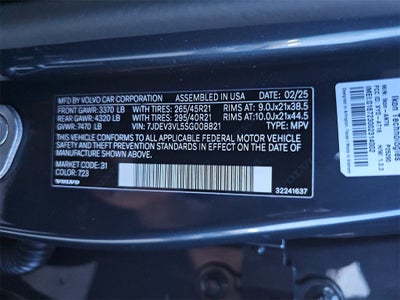 2025 Volvo EX90 Twin Motor Ultra 7-Seater