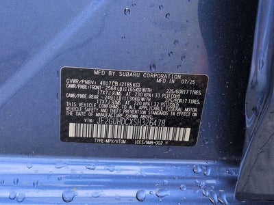 2025 Subaru Crosstrek Premium