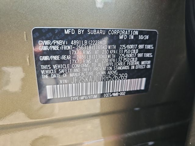 2024 Subaru Forester Wilderness