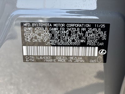 2025 Lexus IS 350 F SPORT Design