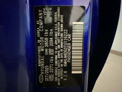 2026 Hyundai Elantra SEL Sport