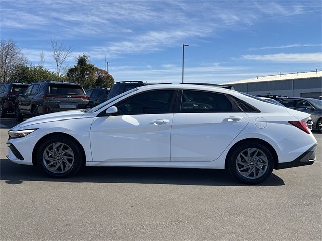 2025 Hyundai Elantra Hybrid Blue