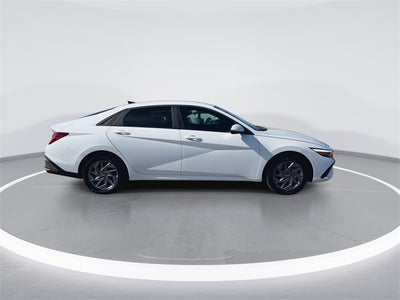 2025 Hyundai Elantra Hybrid Blue