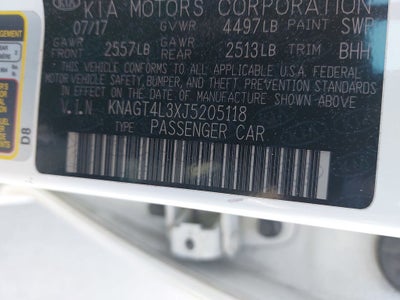 2018 Kia Optima LX