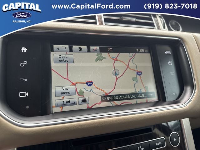 2016 Land Rover Range Rover 5.0L V8 Supercharged