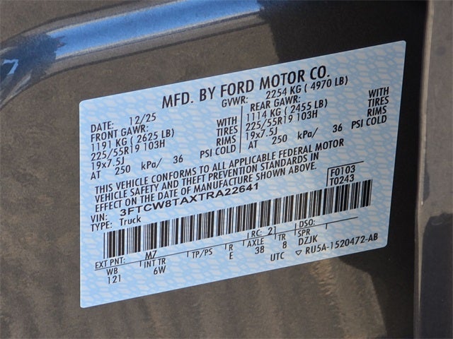 2026 Ford Maverick Lobo Standard