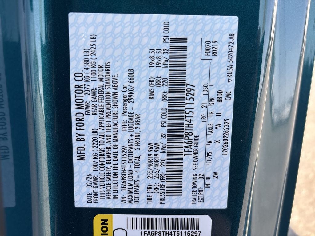 2026 Ford Mustang EcoBoost