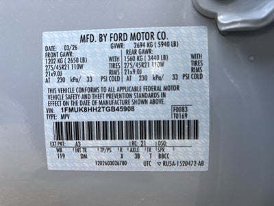 2026 Ford Explorer Platinum