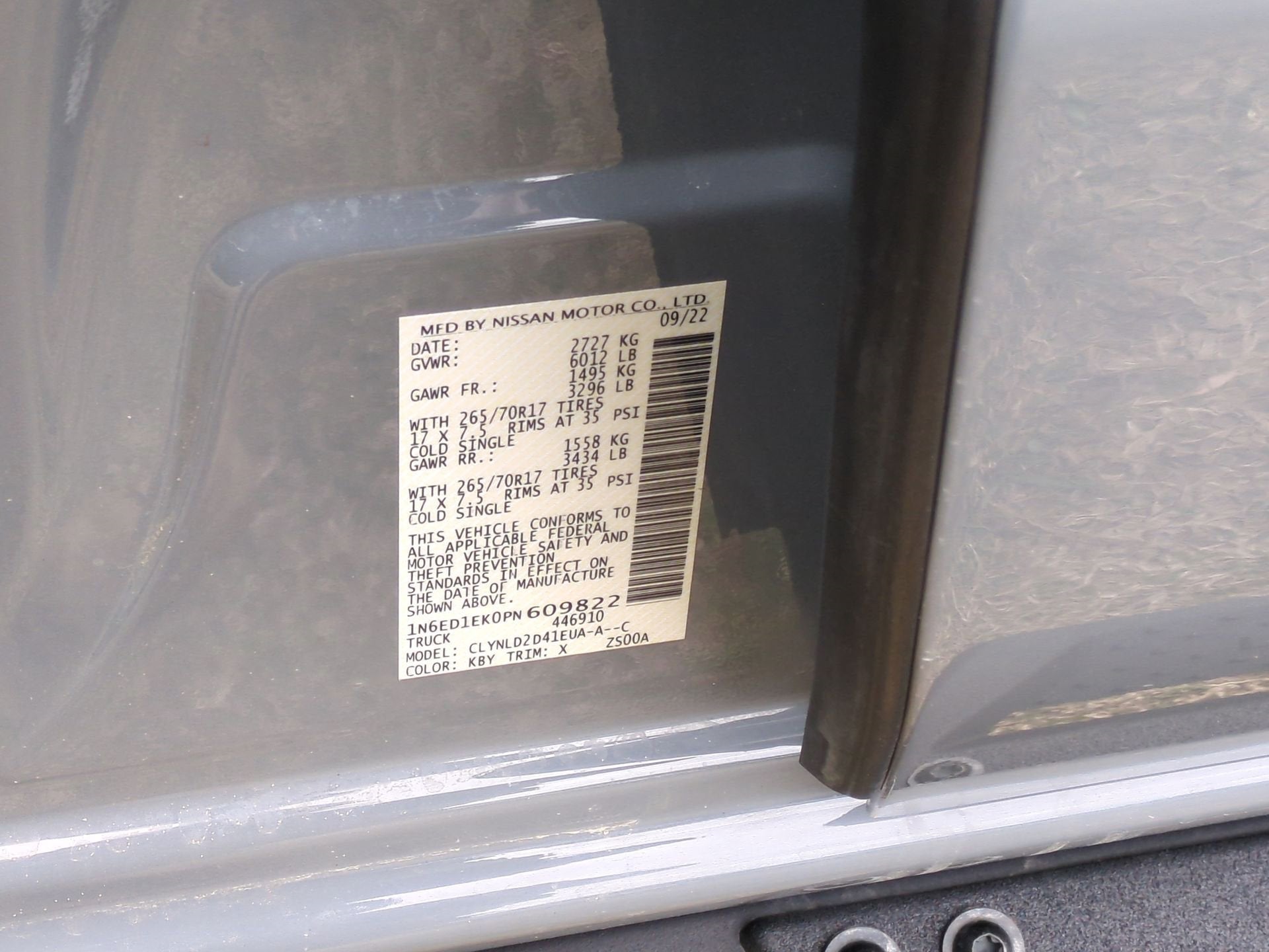 2023 Nissan Frontier PRO-4X